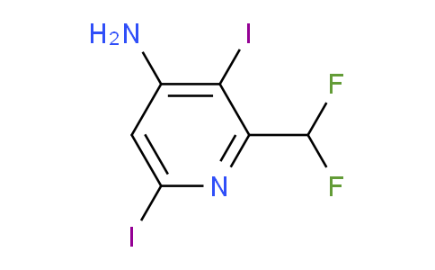 AM136584 | 1805009-03-3 | 4-Amino-2-(difluoromethyl)-3,6-diiodopyridine