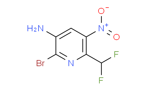 AM136586 | 1805334-06-8 | 3-Amino-2-bromo-6-(difluoromethyl)-5-nitropyridine