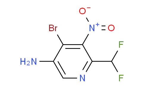 AM136589 | 1806831-21-9 | 5-Amino-4-bromo-2-(difluoromethyl)-3-nitropyridine
