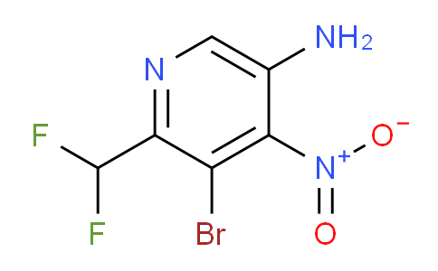 AM136595 | 1806056-74-5 | 5-Amino-3-bromo-2-(difluoromethyl)-4-nitropyridine