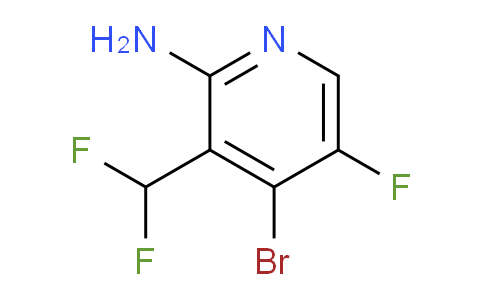 AM136606 | 1804696-58-9 | 2-Amino-4-bromo-3-(difluoromethyl)-5-fluoropyridine
