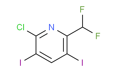 AM136607 | 1806031-66-2 | 2-Chloro-6-(difluoromethyl)-3,5-diiodopyridine