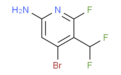AM136608 | 1806804-40-9 | 6-Amino-4-bromo-3-(difluoromethyl)-2-fluoropyridine