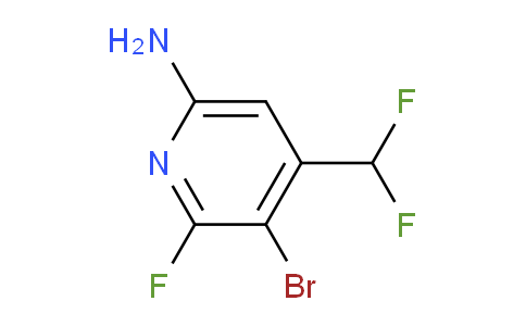 AM136611 | 1805257-33-3 | 6-Amino-3-bromo-4-(difluoromethyl)-2-fluoropyridine
