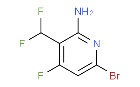 AM136613 | 1806804-61-4 | 2-Amino-6-bromo-3-(difluoromethyl)-4-fluoropyridine