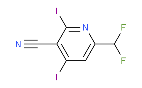 AM136614 | 1805330-01-1 | 3-Cyano-6-(difluoromethyl)-2,4-diiodopyridine