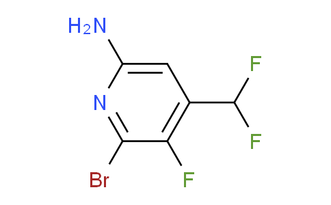 AM136615 | 1804722-46-0 | 6-Amino-2-bromo-4-(difluoromethyl)-3-fluoropyridine