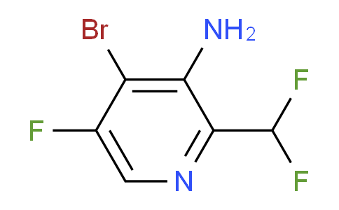 AM136618 | 1804696-71-6 | 3-Amino-4-bromo-2-(difluoromethyl)-5-fluoropyridine