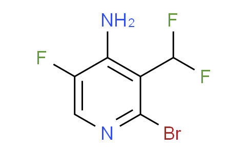 AM136627 | 1804696-96-5 | 4-Amino-2-bromo-3-(difluoromethyl)-5-fluoropyridine