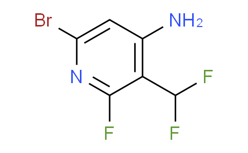 AM136628 | 1806801-43-3 | 4-Amino-6-bromo-3-(difluoromethyl)-2-fluoropyridine