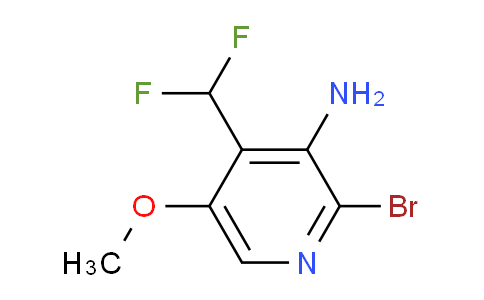 AM136631 | 1805332-97-1 | 3-Amino-2-bromo-4-(difluoromethyl)-5-methoxypyridine