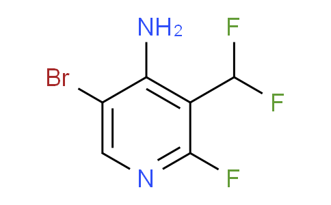 AM136634 | 1805053-63-7 | 4-Amino-5-bromo-3-(difluoromethyl)-2-fluoropyridine