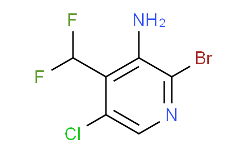 AM136637 | 1805255-55-3 | 3-Amino-2-bromo-5-chloro-4-(difluoromethyl)pyridine