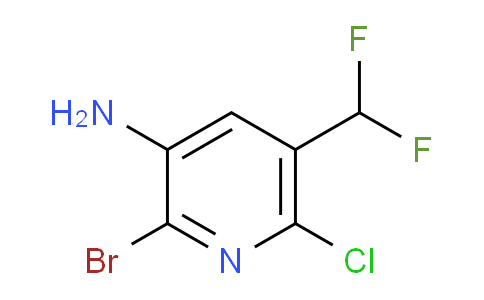 AM136639 | 1805012-48-9 | 3-Amino-2-bromo-6-chloro-5-(difluoromethyl)pyridine