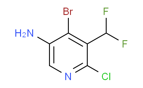5-Amino-4-bromo-2-chloro-3-(difluoromethyl)pyridine