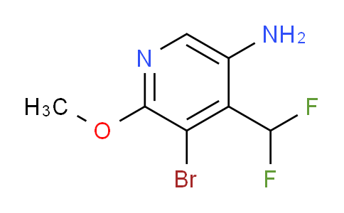 5-Amino-3-bromo-4-(difluoromethyl)-2-methoxypyridine