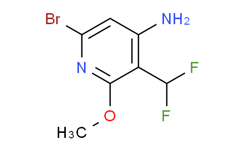 AM136647 | 1805288-14-5 | 4-Amino-6-bromo-3-(difluoromethyl)-2-methoxypyridine