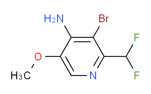 AM136648 | 1805333-35-0 | 4-Amino-3-bromo-2-(difluoromethyl)-5-methoxypyridine