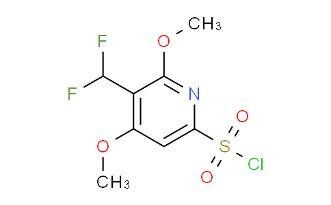 AM136652 | 1806788-34-0 | 3-(Difluoromethyl)-2,4-dimethoxypyridine-6-sulfonyl chloride