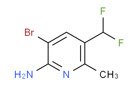 AM136657 | 1806801-93-3 | 2-Amino-3-bromo-5-(difluoromethyl)-6-methylpyridine