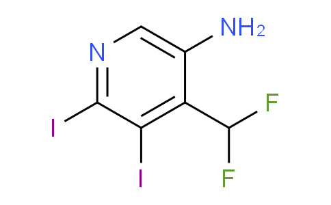 AM136660 | 1805155-17-2 | 5-Amino-4-(difluoromethyl)-2,3-diiodopyridine