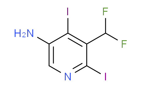 AM136663 | 1806822-90-1 | 5-Amino-3-(difluoromethyl)-2,4-diiodopyridine