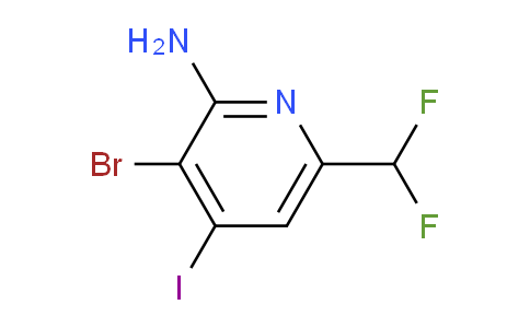 AM136674 | 1804722-89-1 | 2-Amino-3-bromo-6-(difluoromethyl)-4-iodopyridine