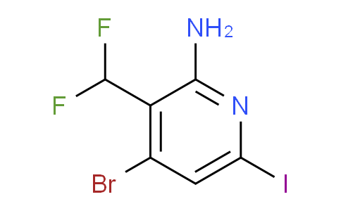 AM136676 | 1805053-89-7 | 2-Amino-4-bromo-3-(difluoromethyl)-6-iodopyridine