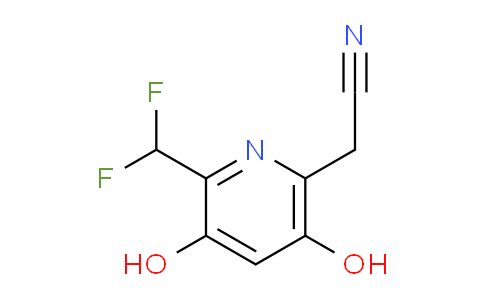 AM13668 | 1806891-78-0 | 2-(Difluoromethyl)-3,5-dihydroxypyridine-6-acetonitrile