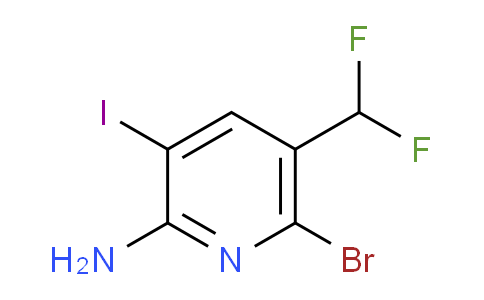 AM136684 | 1805287-46-0 | 2-Amino-6-bromo-5-(difluoromethyl)-3-iodopyridine
