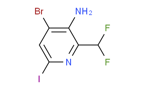 AM136688 | 1805332-47-1 | 3-Amino-4-bromo-2-(difluoromethyl)-6-iodopyridine