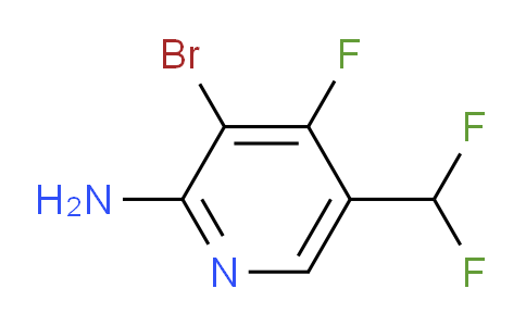 AM136690 | 1805332-08-4 | 2-Amino-3-bromo-5-(difluoromethyl)-4-fluoropyridine
