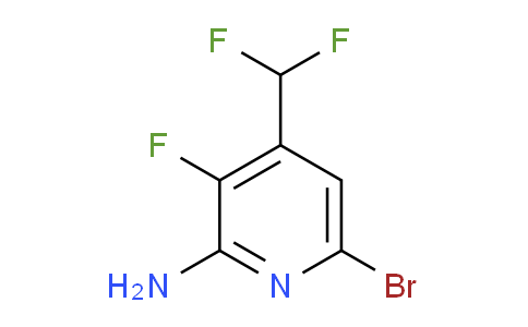AM136702 | 1805332-13-1 | 2-Amino-6-bromo-4-(difluoromethyl)-3-fluoropyridine