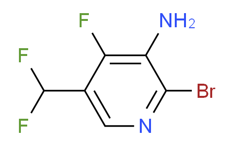 AM136703 | 1806801-40-0 | 3-Amino-2-bromo-5-(difluoromethyl)-4-fluoropyridine