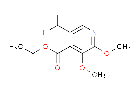 AM136706 | 1806823-15-3 | Ethyl 5-(difluoromethyl)-2,3-dimethoxypyridine-4-carboxylate
