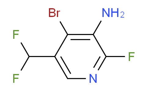 AM136707 | 1805257-74-2 | 3-Amino-4-bromo-5-(difluoromethyl)-2-fluoropyridine