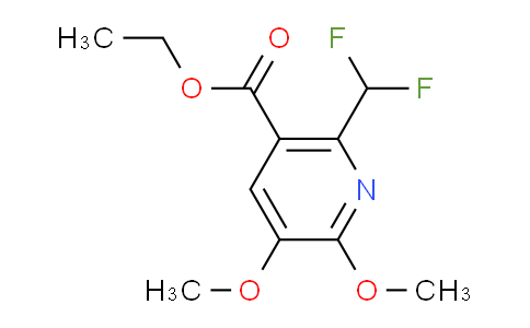 AM136708 | 1806053-32-6 | Ethyl 6-(difluoromethyl)-2,3-dimethoxypyridine-5-carboxylate
