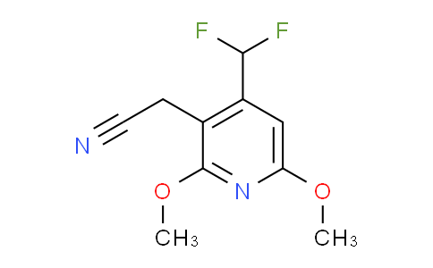 4-(Difluoromethyl)-2,6-dimethoxypyridine-3-acetonitrile
