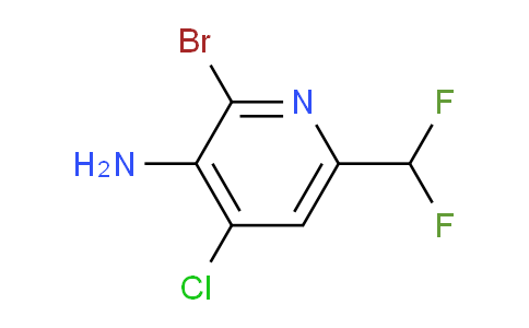 AM136722 | 1805337-18-1 | 3-Amino-2-bromo-4-chloro-6-(difluoromethyl)pyridine