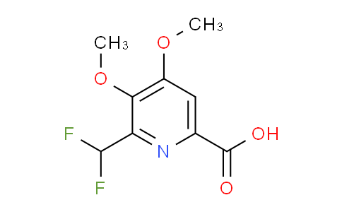 AM136768 | 1805161-94-7 | 2-(Difluoromethyl)-3,4-dimethoxypyridine-6-carboxylic acid