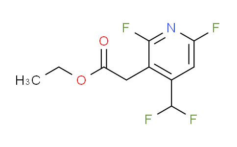 Ethyl 2,6-difluoro-4-(difluoromethyl)pyridine-3-acetate