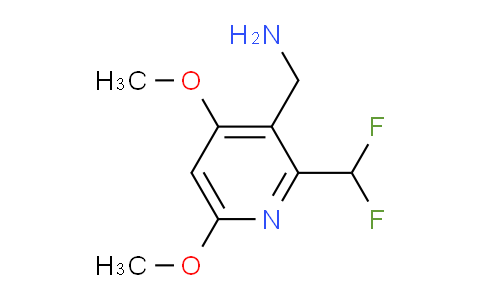 AM136780 | 1804710-71-1 | 3-(Aminomethyl)-2-(difluoromethyl)-4,6-dimethoxypyridine