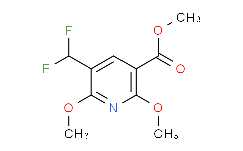 AM136782 | 1803708-99-7 | Methyl 3-(difluoromethyl)-2,6-dimethoxypyridine-5-carboxylate