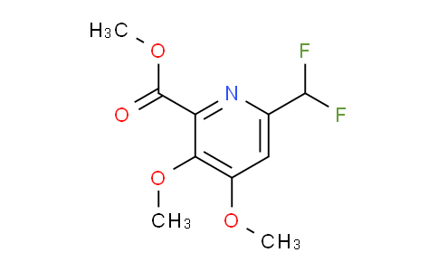 AM136790 | 1805051-50-6 | Methyl 6-(difluoromethyl)-3,4-dimethoxypyridine-2-carboxylate