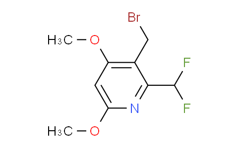 AM136796 | 1805010-65-4 | 3-(Bromomethyl)-2-(difluoromethyl)-4,6-dimethoxypyridine