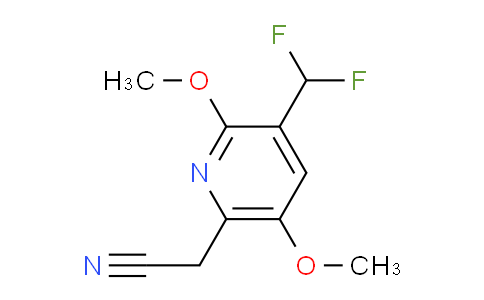 AM136798 | 1805285-69-1 | 3-(Difluoromethyl)-2,5-dimethoxypyridine-6-acetonitrile