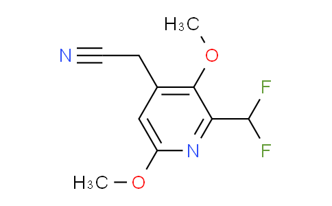 AM136800 | 1805050-47-8 | 2-(Difluoromethyl)-3,6-dimethoxypyridine-4-acetonitrile