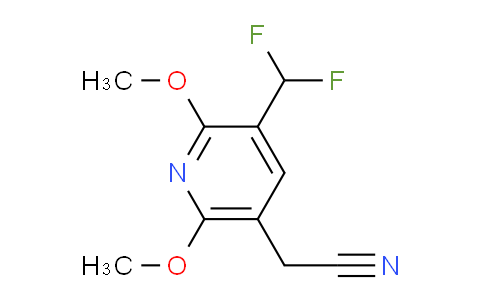 AM136802 | 1806802-88-9 | 3-(Difluoromethyl)-2,6-dimethoxypyridine-5-acetonitrile