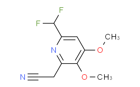 AM136807 | 1805161-58-3 | 6-(Difluoromethyl)-3,4-dimethoxypyridine-2-acetonitrile
