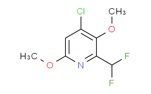 AM136828 | 1805324-52-0 | 4-Chloro-2-(difluoromethyl)-3,6-dimethoxypyridine